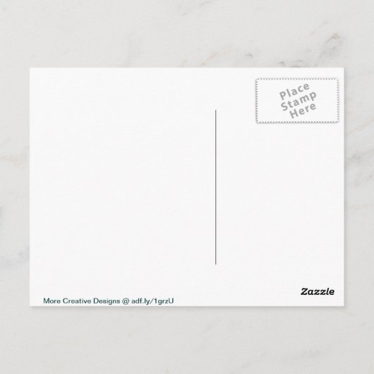 Je Briefkaart voor overwinningstuin (Achterkant)