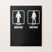 Je broer Mijn broer, soldaat van het leger Legpuzzel (Verticaal)