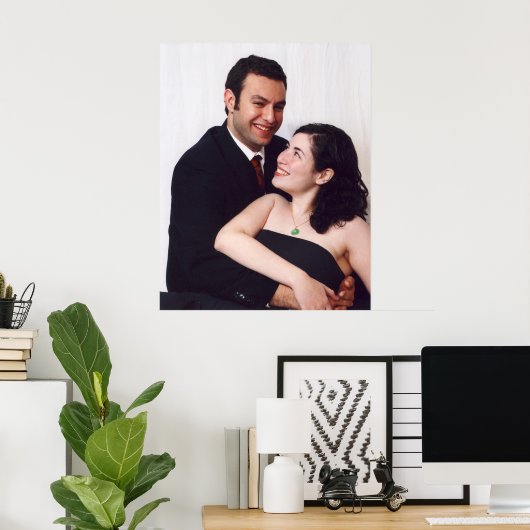 Je bruiloft Afbeeldingen op Canvas Poster (Thuiskantoor)