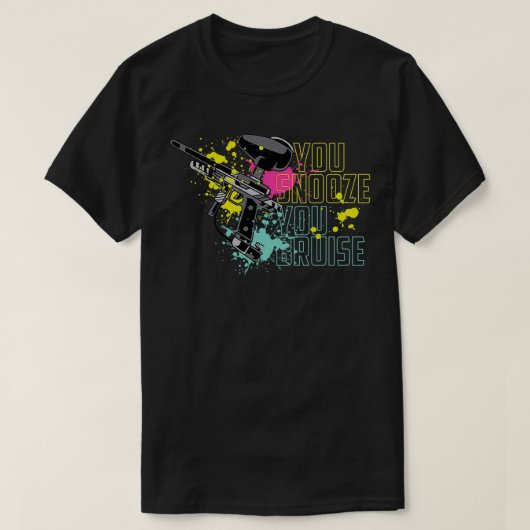 Je Bruise Paintball Player Gift T-shirt (Design voorkant)