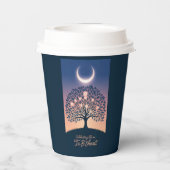 Je B'Shevat: Lumière Rayon Papieren Bekers (Achterkant)