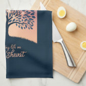 Je B'Shevat: Lumière Rayon Theedoek (Quarter Fold)