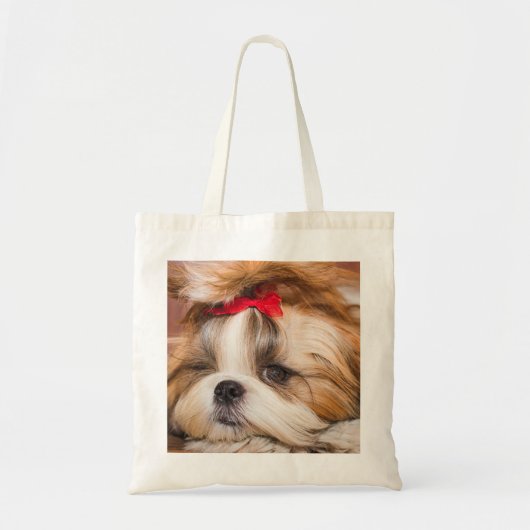 Je cadeau voor puppy's met een hond tote bag (Voorkant)
