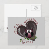 Je cadeautjes missen briefkaart (Voorkant / Achterkant)