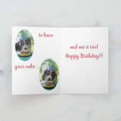 "Je Cake ook eten!" Bedankkaart (Binnen)