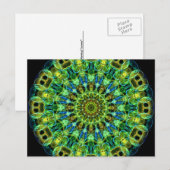 Je caleidoscoop bekijken briefkaart (Voorkant / Achterkant)