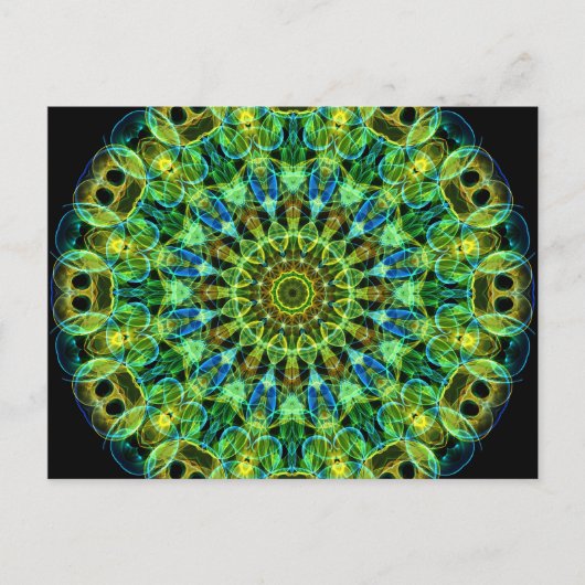 Je caleidoscoop bekijken briefkaart (Voorkant)