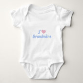 Je "coeur" Grootmoeder Romper (Voorkant)