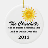 Je creatie opnieuw gemaakt - SRF Keramisch Ornament (Achterkant)