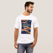 Je creativiteit kent geen grenzen t-shirt (Voorkant volledig)