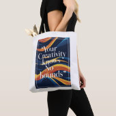 Je creativiteit kent geen grenzen tote bag (Dichtbij)