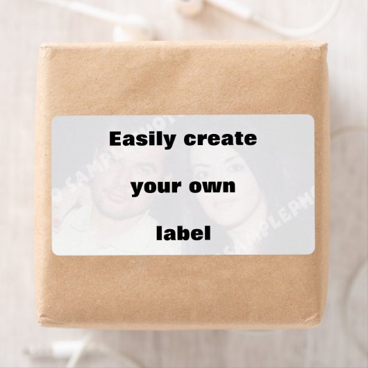 Je creëer je label gemakkelijk. Verwijder de grote (Insitu)