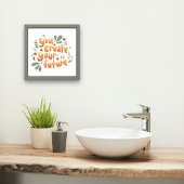 Je Creëer je toekomst Motivatie Poster