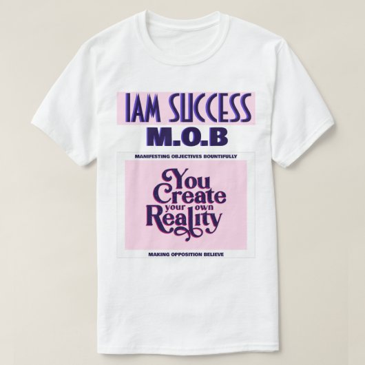 JE CREËERT T-SHIRT (Design voorkant)