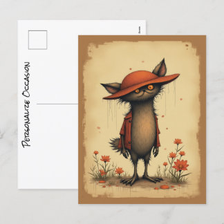 Je dacht niet dat ik zou terugschrijven als je kun feestdagenkaart