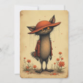 Je dacht niet dat ik zou terugschrijven als je kun feestdagenkaart (Voorkant)