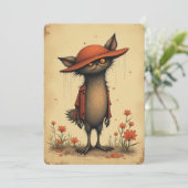 Je dacht niet dat ik zou terugschrijven als je kun feestdagenkaart (Staand voorkant)