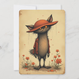 Je dacht niet dat ik zou terugschrijven als je kun feestdagenkaart