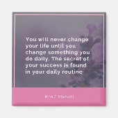 Je dagelijkse Routine Magnet (Voorkant)