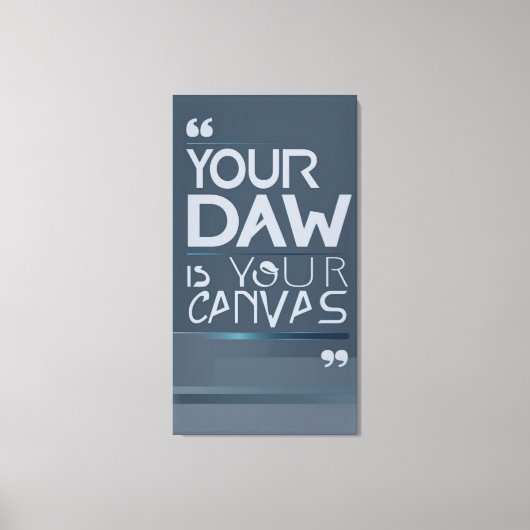 Je DAW is je canvas 2 Afdruk (Voorkant)