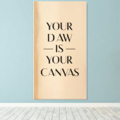 Je DAW is je canvas Afdruk (Insitu (Houten vloer))