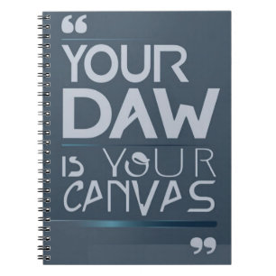 Je DAW is je canvas optie 3 Notitieboek