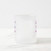 Je deed het eens dat je het weer kon doen... matglas koffiemok (Center)