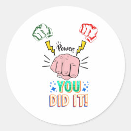 Je deed het sticker