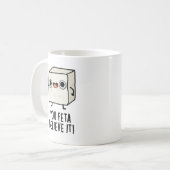 Je denkt dat het grappige kaak is koffiemok (Voorkant links)