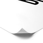 Je denkt dat het grappige kaak is poster (Hoek)