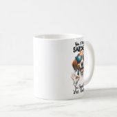 Je denkt dat ik sarcastisch ben koffiemok (Voorkant rechts)