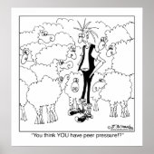 Je denkt dat je collegiale druk hebt! poster (Voorkant)