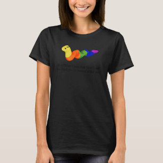 Je denkt dat je echte angst hebt gevoeld Je denkt T-shirt