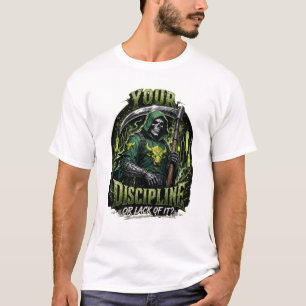 Je Discipline of Gebrek daaraan Dark Reaper T-shirt