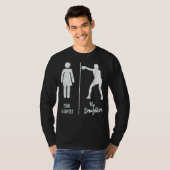 Je dochter Mijn dochter Boxer Fat T-shirt (Voorkant volledig)