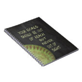 Je Doelstellingen Snel Softball Chalkboard Notitieboek (Rechterzijde)