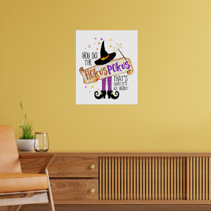 Je doet de Hokus Pokus Witch Magic ID982 Poster