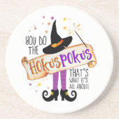 Je doet de Hokus Pokus Witch Magic ID982 Zandsteen Onderzetter (Voorkant)