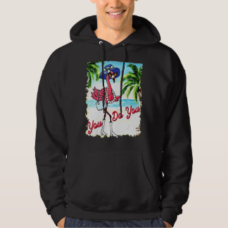 Je doet een flamingo Summer Vacking Hoodie