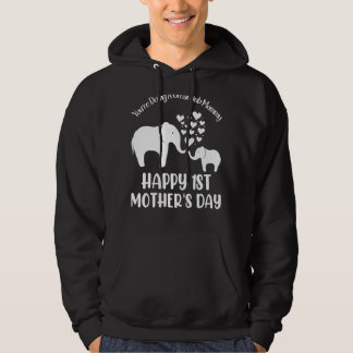 Je doet een geweldige baan voor mammie gelukkige 1 hoodie