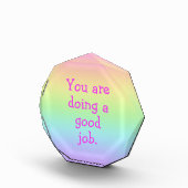 Je doet een goed baanbrekend acrylblok fotoblokken (Rechts)