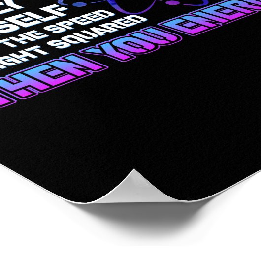 Je doet er toe totdat je je eigen tijd vermenigvul poster (Hoek)