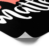 Je doet ertoe doof bewustzijn ASL gebarentaal soor Poster (Hoek)