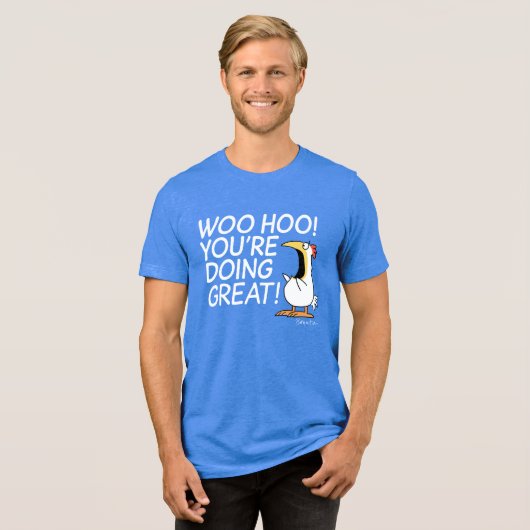 JE DOET GROTE Sandra Boynton Tri-Blend Shirt (Voorkant volledig)