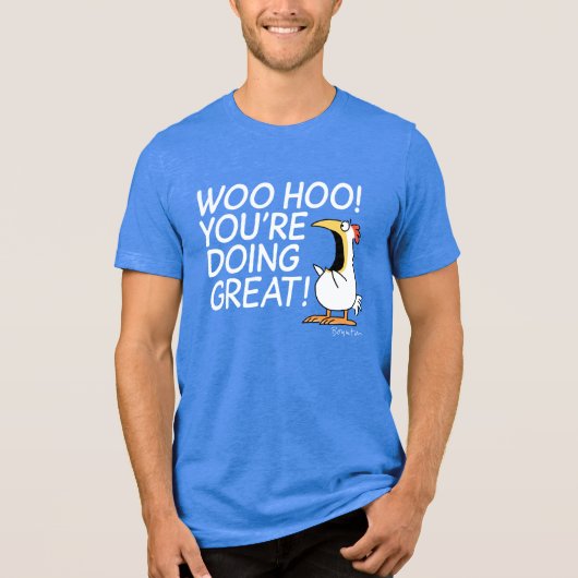 JE DOET GROTE Sandra Boynton Tri-Blend Shirt (Voorkant)