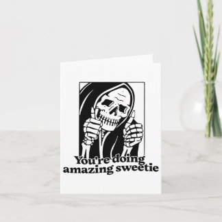 Je doet het geweldig lieverd1 kaart