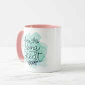 Je doet het geweldig mok (Voorkant links)