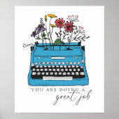 Je doet het geweldig poster (Voorkant)