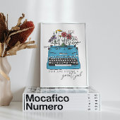 Je doet het geweldig poster