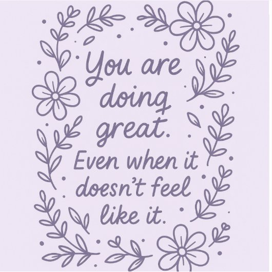 Je doet het geweldig !! sticker (Voorkant)